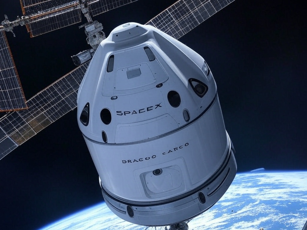 SpaceX Dragon Cargo Capsule Delivers Vital Supplies to ISS