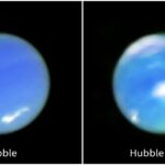 Auroras seen on Neptune for the first time.