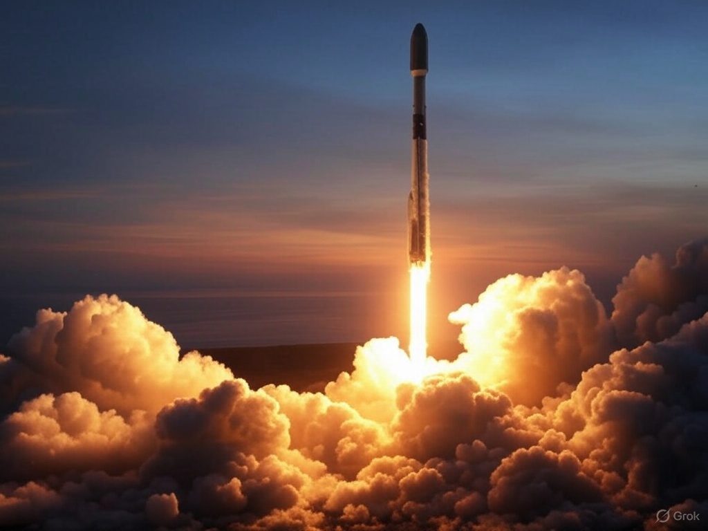Falcon 9 Starlink Launch Sets Record on Star Wars Day
