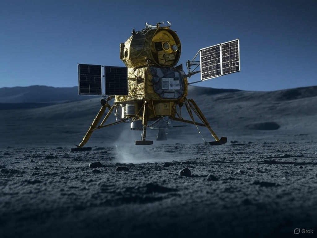Japan's Resilience Moon Lander Nears Historic Lunar Landing Attempt