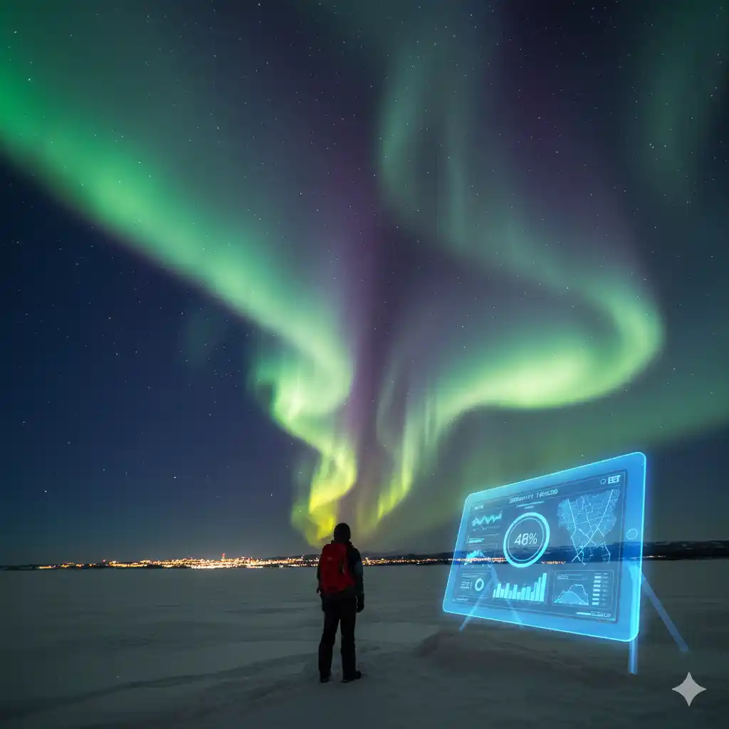 Northern Lights Yellowknife Live Tracker & Forecast