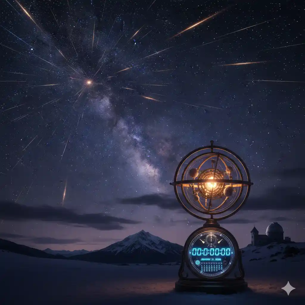 Meteor Shower Calendar & Live Countdown