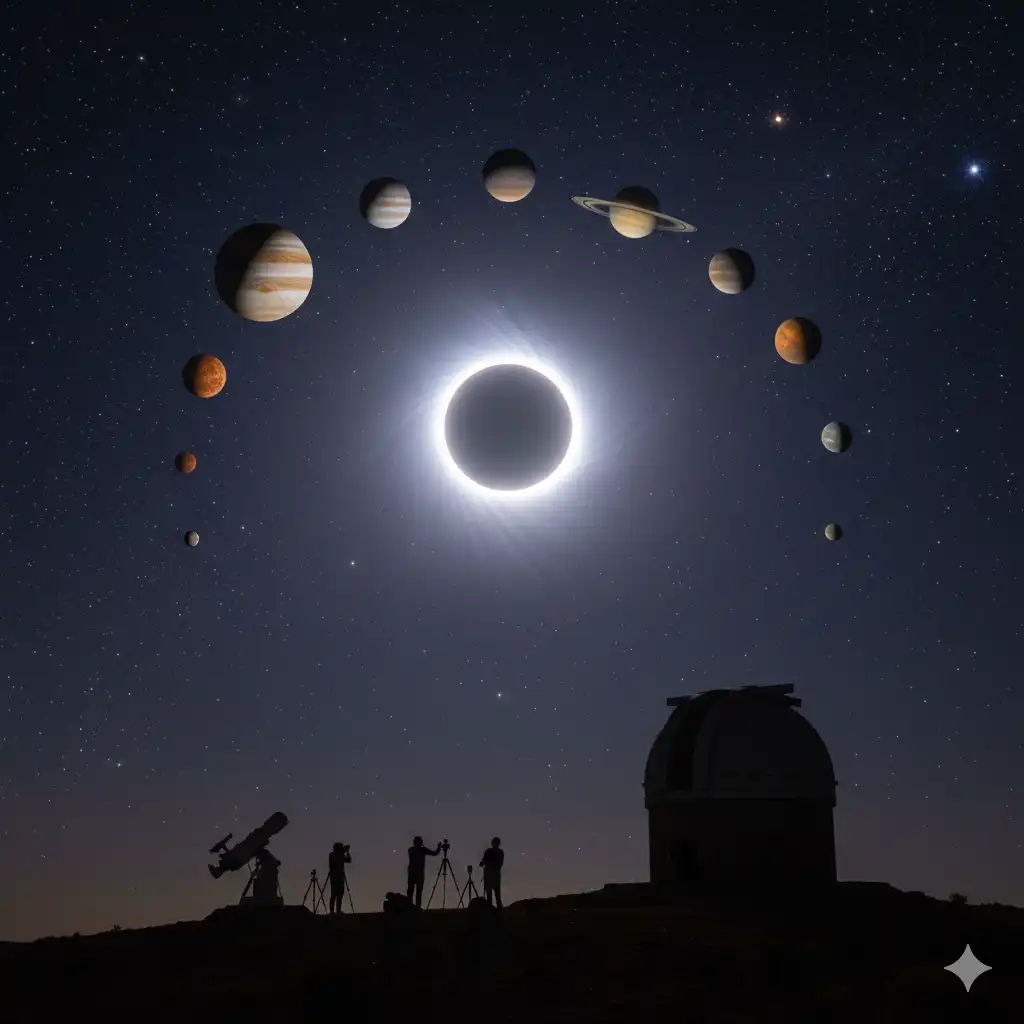 Planetary Alignment Live Tracker & 2026 Guide