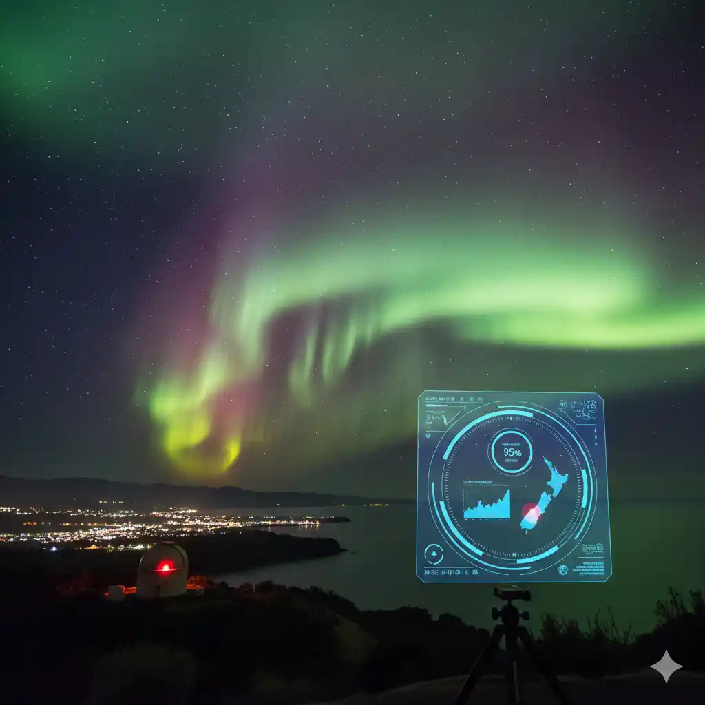 Southern Lights Invercargill: Live Tracker & Forecast