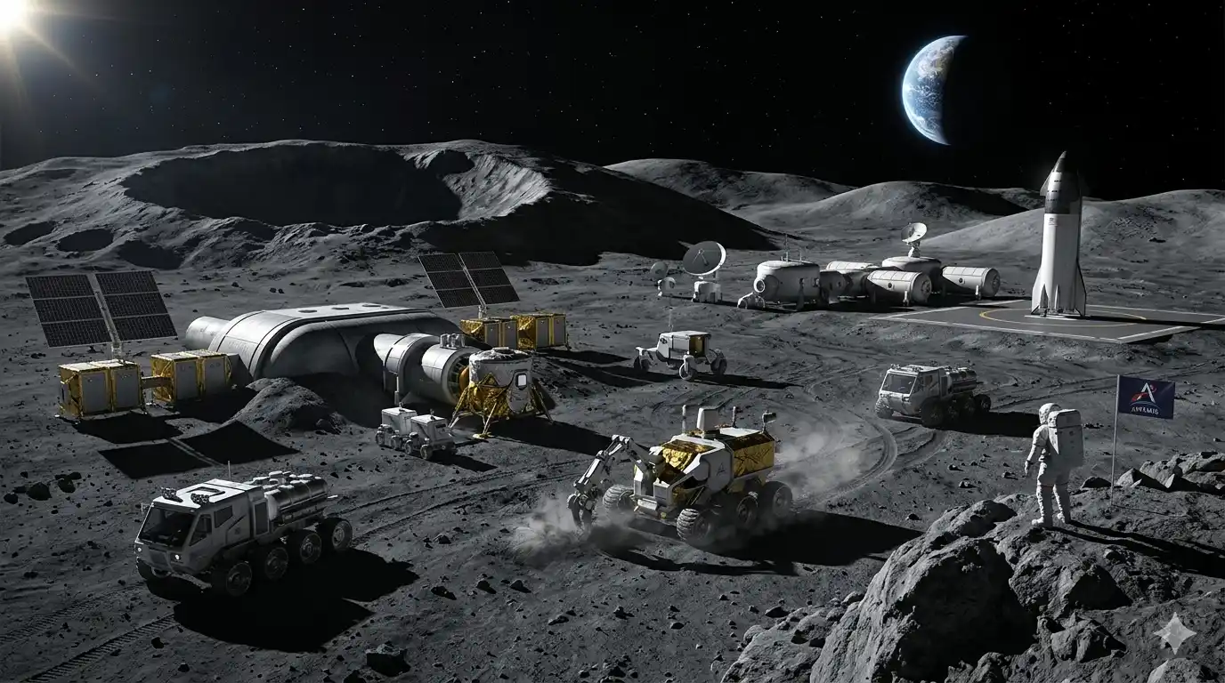 Lunar Economy & Moon Mining: The 2026 Investor’s Guide