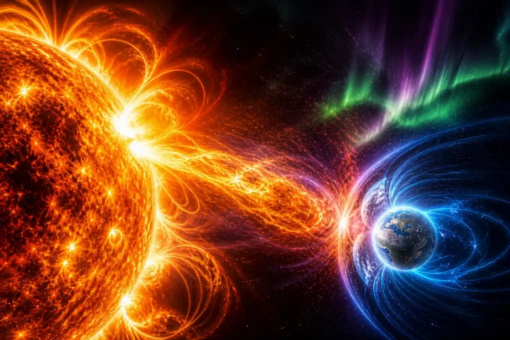Solar Storm Forecast Live Aurora Tracker & Space Weather Dashboard