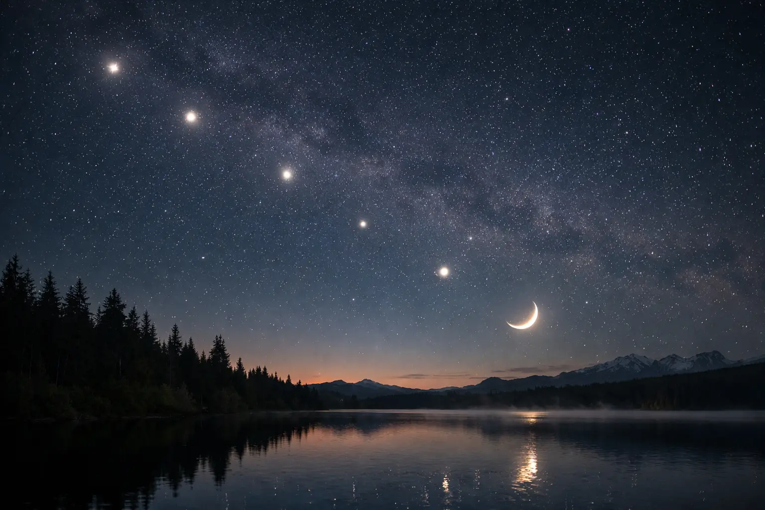 Planetary Alignment Visible Tonight Guide