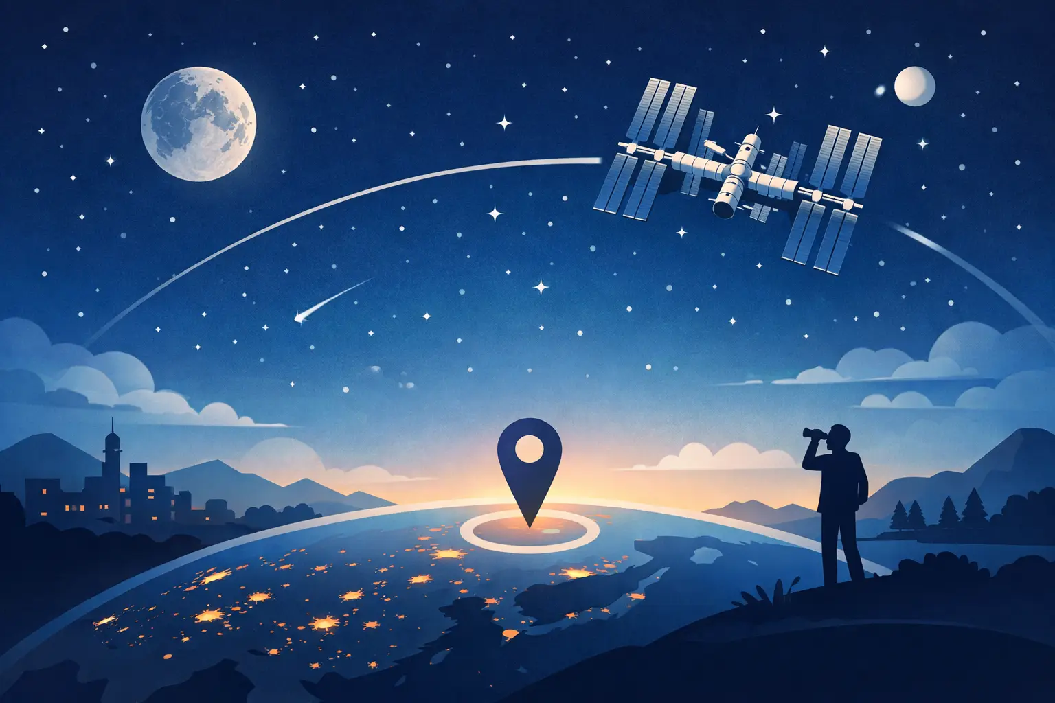 When Is the Next ISS Pass Near You?