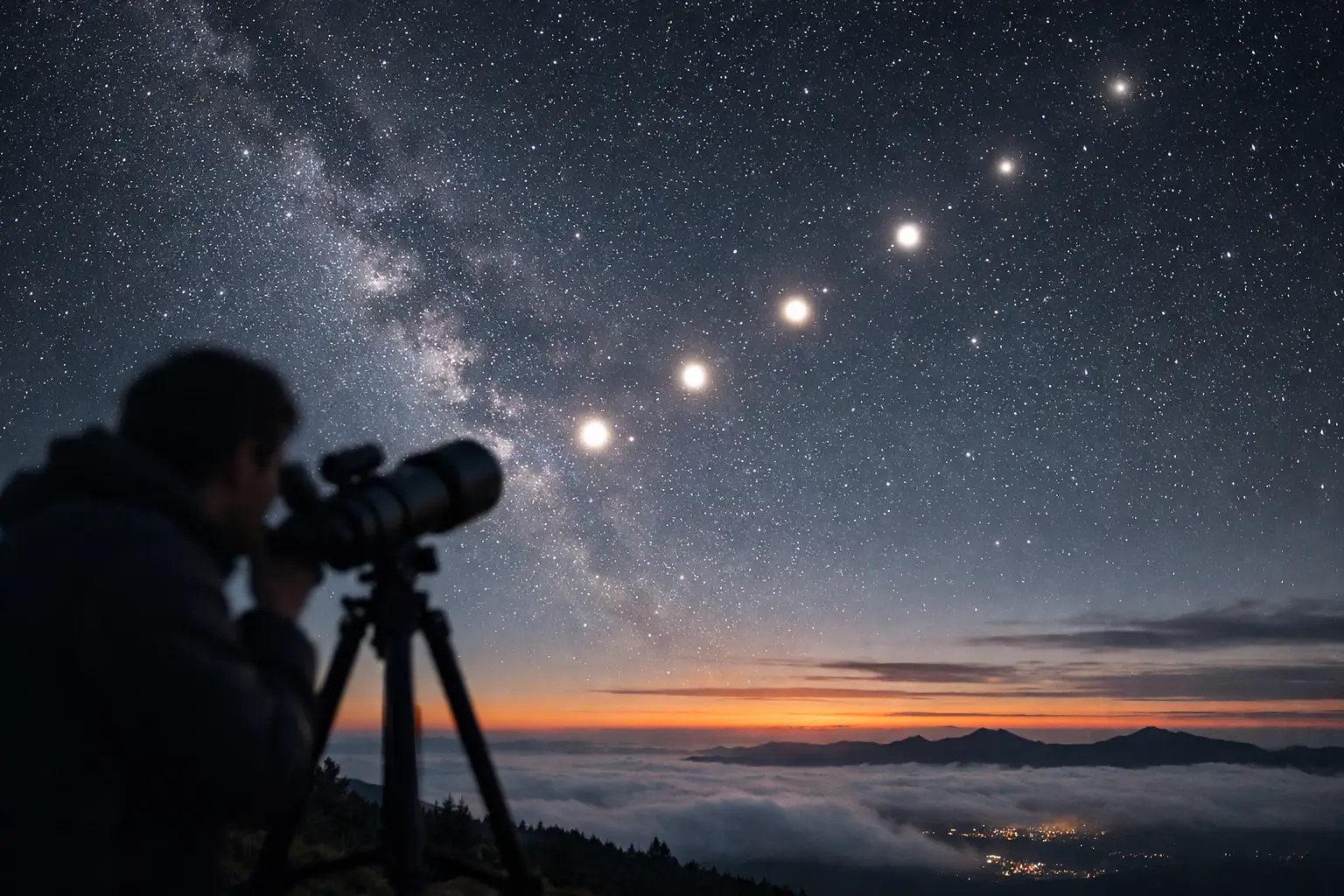 Guide to Planetary Alignments and Their Visibility