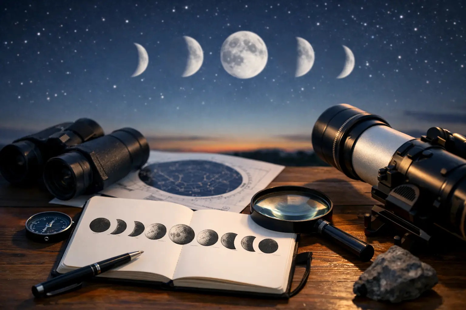 How to Read Moon Phases From Any Sky View
