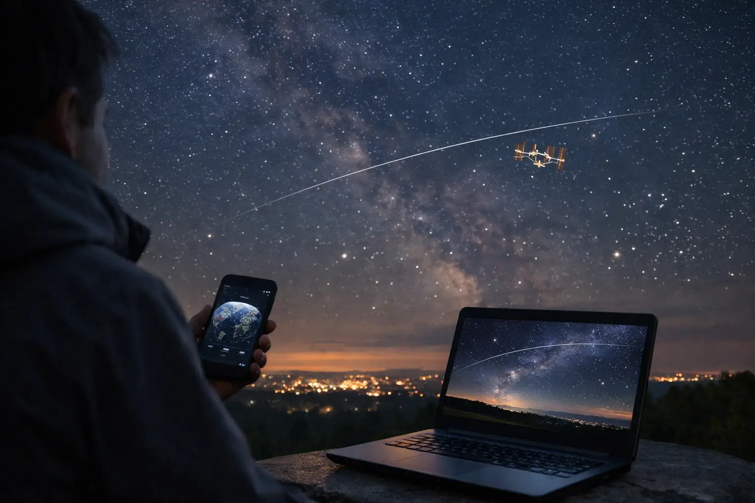 How to Track ISS Tonight From Your Location