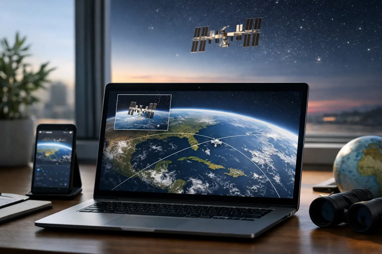 ISS Tracker Tool Review for Live Sky Passes