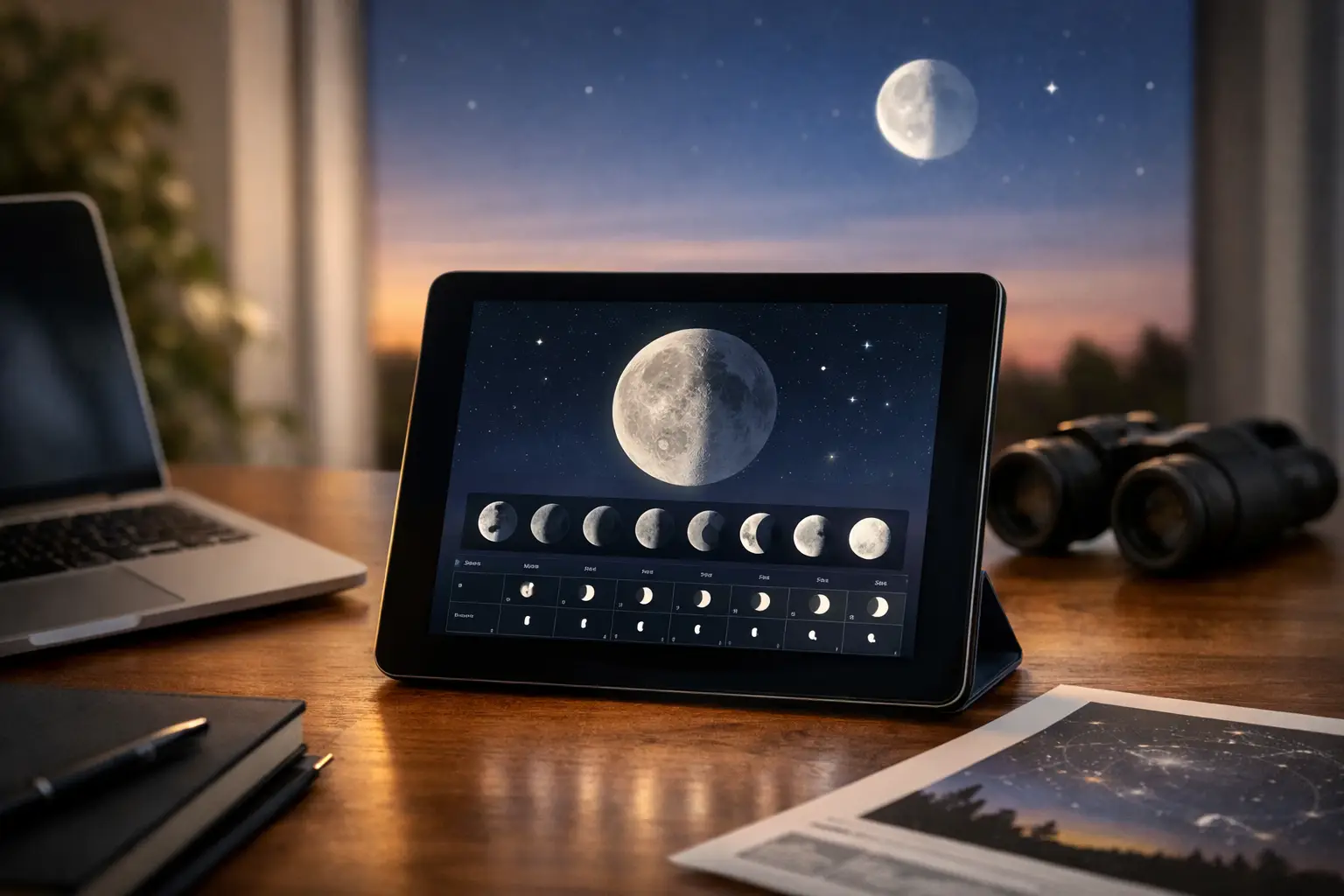 Moon Phase Widget Review for Real Sky Planning